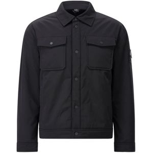 Moose Knuckles, Heren, Jassen, Zwart, Maat: L Nylon,