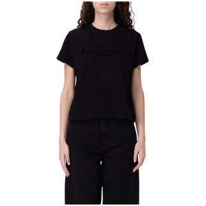 Alexander Wang, Dames, Tops, Zwart, Maat: XS Katoen,