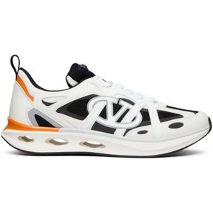 Valentino Garavani - VLogo Easy Jog Sneakers - Multicolor - Kalfsleer - Mesh