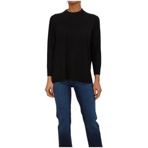 Nenette, Dames, Truien, Zwart, Maat: XS Wol,