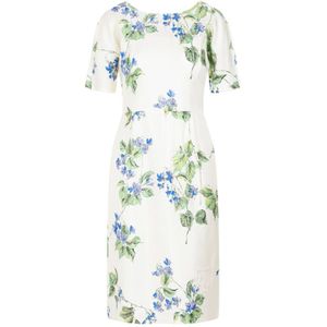 Prada, Dames, Jurken, Veelkleurig, Maat: M Zijde,