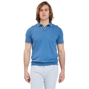 Gran Sasso, Heren, Tops, Blauw, Maat: M