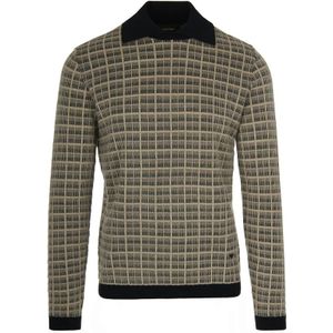 Emporio Armani, Heren, Truien, Veelkleurig, Maat: S Wol,