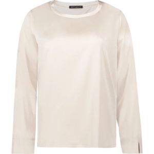 Betty Barclay, Dames, Tops, Beige, Maat: S Satijn,