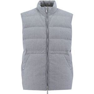 Eleventy, Heren, Jassen, Blauw, Maat: L Wol,