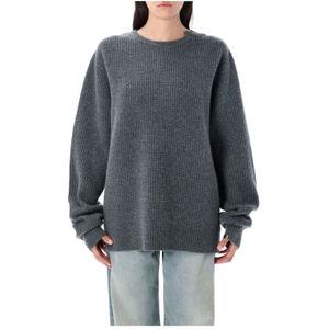 Extreme Cashmere, Dames, Truien, Grijs, Maat: ONE Size Kasjmier,