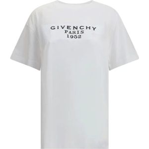 Givenchy, Dames, Tops, Wit, Maat: M Katoen,