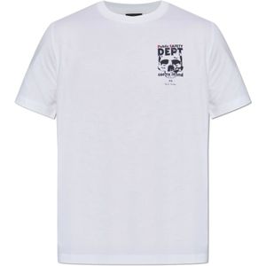 PS By Paul Smith, Heren, Tops, Wit, Maat: L Katoen,