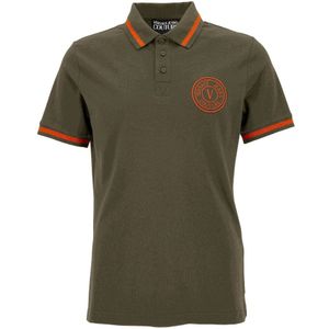 Versace Jeans Couture, Heren, Tops, Groen, Maat: XS