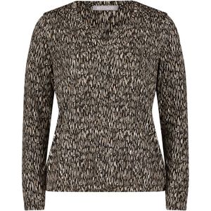 Betty & Co, Dames, Blouses & Shirts, Zwart, Maat: XL