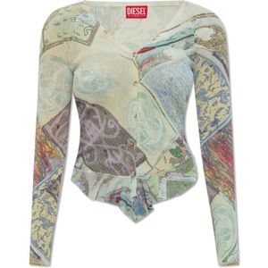 Diesel, Dames, Truien, Veelkleurig, Maat: M