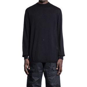 Rick Owens, Heren, Truien, Zwart, Maat: M Wol,