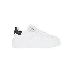 Hogan Witte Leren Sneakers , White , Dames , Maat: 41 EU