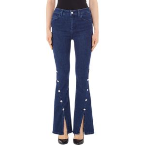 Liu Jo, Dames, Jeans, Blauw, Maat: W30 Katoen,