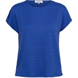 &Co Woman, Dames, Tops, Blauw, Maat: 2XL Viscose,