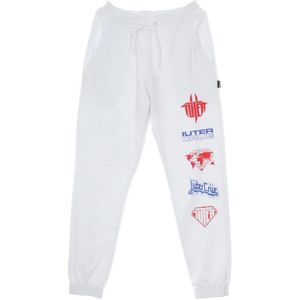 Iuter, Heren, Broeken, Wit, Maat: XL