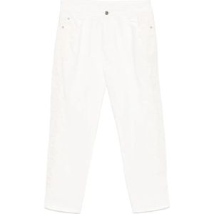 Ermanno Scervino, Dames, Broeken, Wit, Maat: S