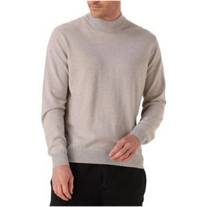 Filippo De Laurentiis, Heren, Truien, Grijs, Maat: M Kasjmier,
