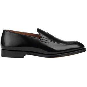 Doucal's, Heren, Schoenen, Zwart, Maat: 40 EU Leer,