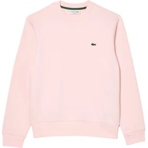 Lacoste - Klassiek Fit Sweatshirt - Roze - Katoen