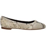 Chloé - Ballerina's - Beige - Geitenleer - Slip-on ontwerp