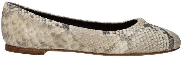 Chloé - Ballerina's - Beige - Geitenleer - Slip-on ontwerp