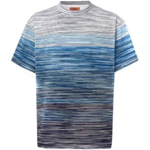 Missoni, Heren, Tops, Veelkleurig, Maat: S Katoen,