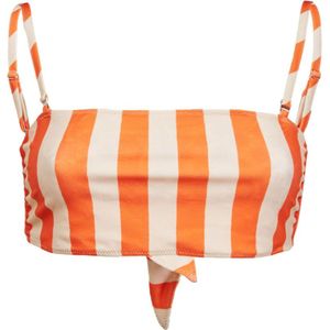 La DoubleJ, Dames, Tops, Oranje, Maat: M Nylon,