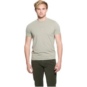 Guess, Heren, Tops, Groen, Maat: S Katoen,