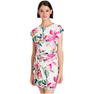 Twinset, Dames, Jurken, Veelkleurig, Maat: M Zijde,