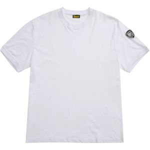 Blauer, Heren, Tops, Wit, Maat: L