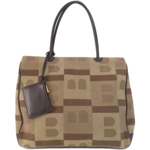 Bally Pre-owned, Dames, Pre-owned, Bruin, Maat: ONE Size