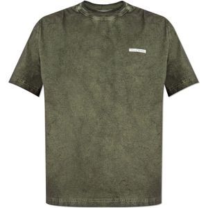 Stone Island, Heren, Tops, Groen, Maat: L Katoen,