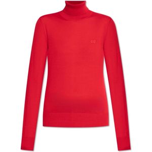 Dsquared2 Wollen coltrui , Red , Dames , Maat: 2XS