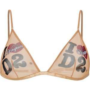 Dsquared2, Dames, Ondergoed, Beige, Maat: M