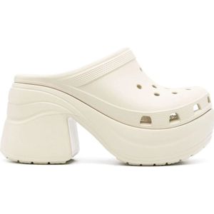 Crocs, Dames, Schoenen, Beige, Maat: 38 EU