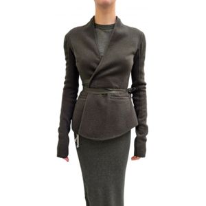 Rick Owens, Dames, Jassen, Groen, Maat: XS Wol,