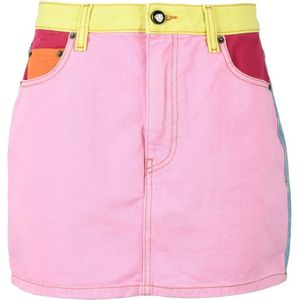 Semicouture, Dames, Rokken, Veelkleurig, Maat: W28 Katoen,