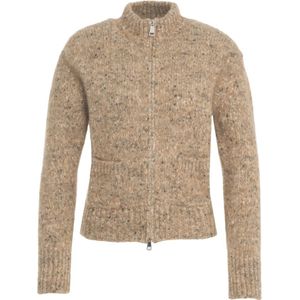 Mvm, Dames, Truien, Beige, Maat: M