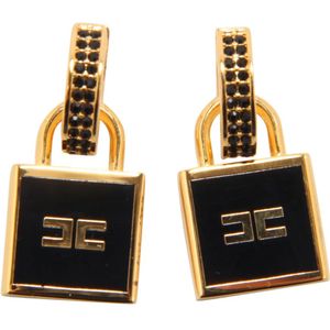 Elisabetta Franchi, Dames, Accessoires, Geel, Maat: ONE Size Leer,