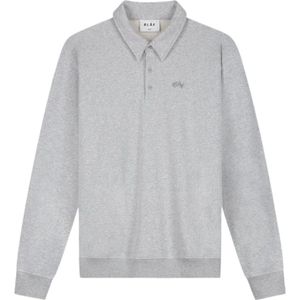 Olaf Hussein, Heren, Tops, Grijs, Maat: M