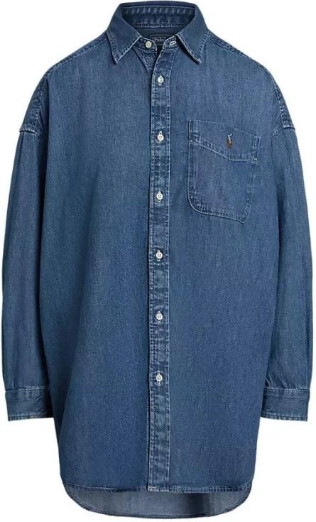 Polo Ralph Lauren - Blouse - Blauw - Denim