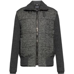 Dolce & Gabbana, Heren, Truien, Grijs, Maat: M Wol,