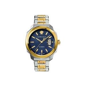 Versace Greca Glam Automatisch Horloge voor Heren , Gray , Heren , Maat: ONE Size