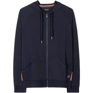 Paul Smith, Heren, Sweatshirts & Hoodies, Blauw, Maat: S Katoen,