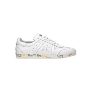 Premiata Bonnie 5753 Leren Sneakers , White , Heren , Maat: 40 EU