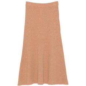 Twinset, Dames, Rokken, Beige, Maat: M