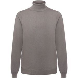 Sun68, Heren, Truien, Grijs, Maat: M Katoen,