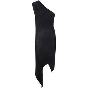 Issey Miyake, Dames, Jurken, Zwart, Maat: M