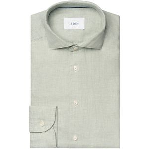 Eton, Heren, Overhemden, Grijs, Maat: M